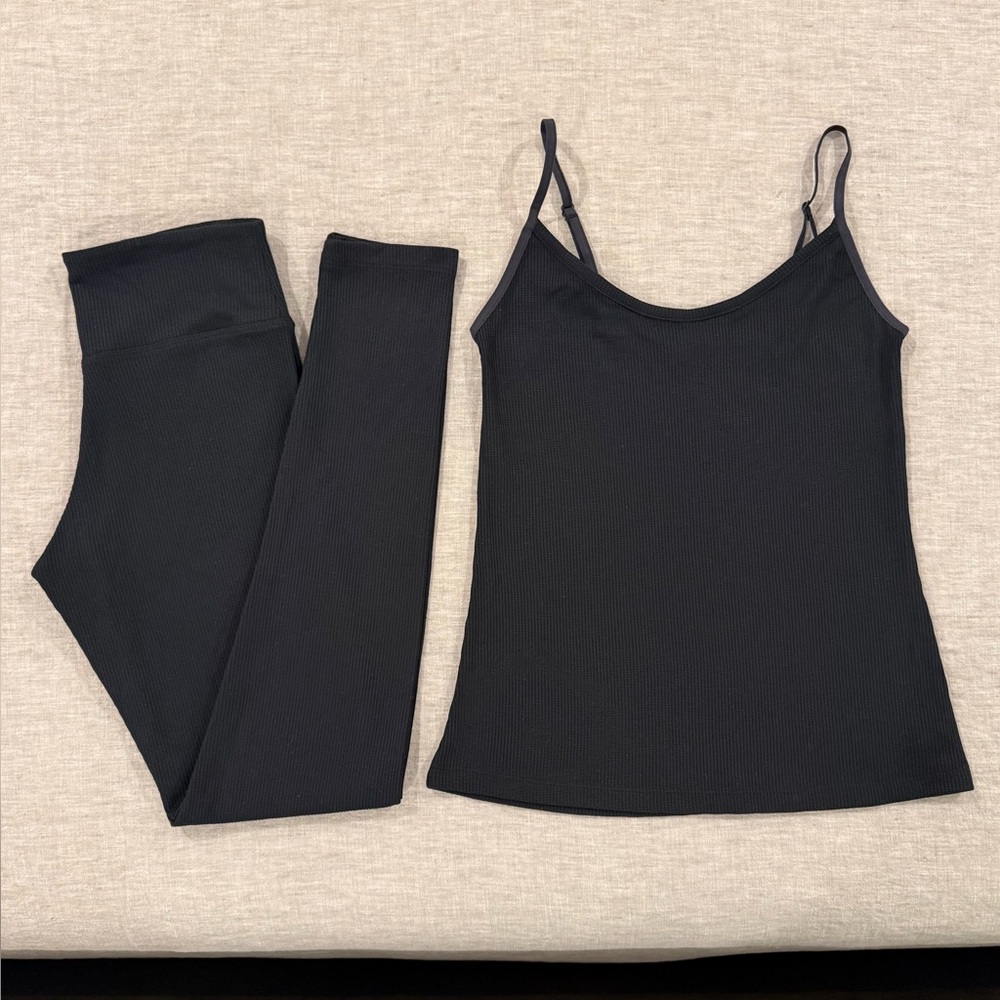Tommy John Women’s Waffle Lounge Tank & Legging Set.